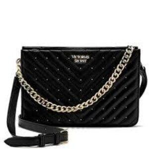 NWT Victoria's Secret Studded V_Quilt 24/7 Crossbody Bag